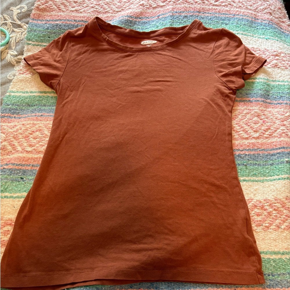 Old Navy Terracotta Slim Fit Tee